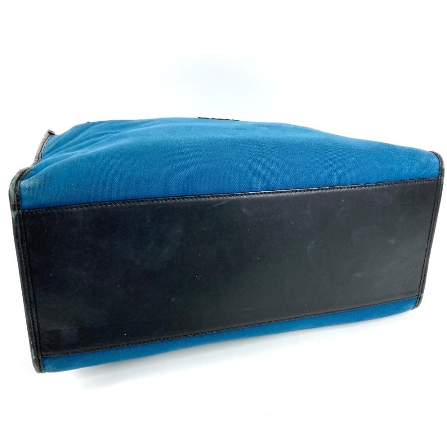 DOLCE&GABBANA ドルガバ ロゴ カバン 2WAYバッグ トートバッグ ショッピングバッグ ショルダーバッグ ブルー ユニセックス【中古】 |  | 05