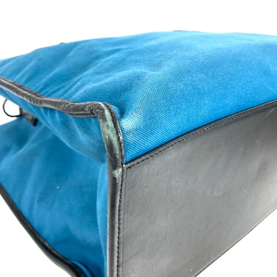 DOLCE&GABBANA ドルガバ ロゴ カバン 2WAYバッグ トートバッグ ショッピングバッグ ショルダーバッグ ブルー ユニセックス【中古】 |  | 06