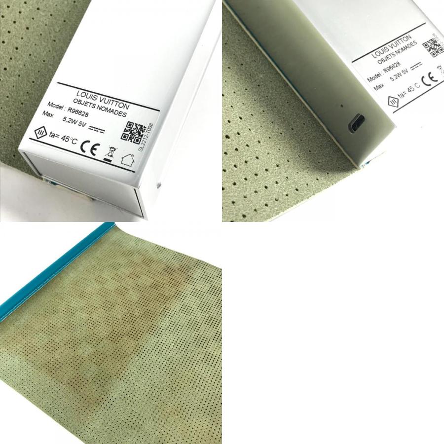 美品 LOUIS VUITTON ルイヴィトン R96628 ランプ Surface Lamp By Nendo インテリア ネンド 佐藤オオキ オブジェ ブルー【中古】 | LOUIS VUITTON | 09