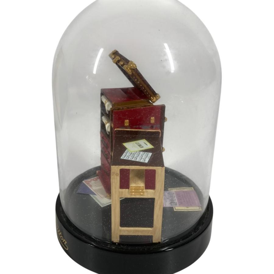 LOUIS VUITTON ルイヴィトン トランク ボックス スノードーム インテリア モノグラム オブジェ ブラック ユニセックス【中古】 | LOUIS VUITTON | 01