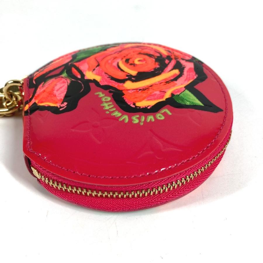 LOUIS VUITTON ルイヴィトン M93690 ポルト モネ シャポー 財布 小銭入れ モノグラムヴェルニ ローズ コインケース ピンク【中古】 | LOUIS VUITTON | 02