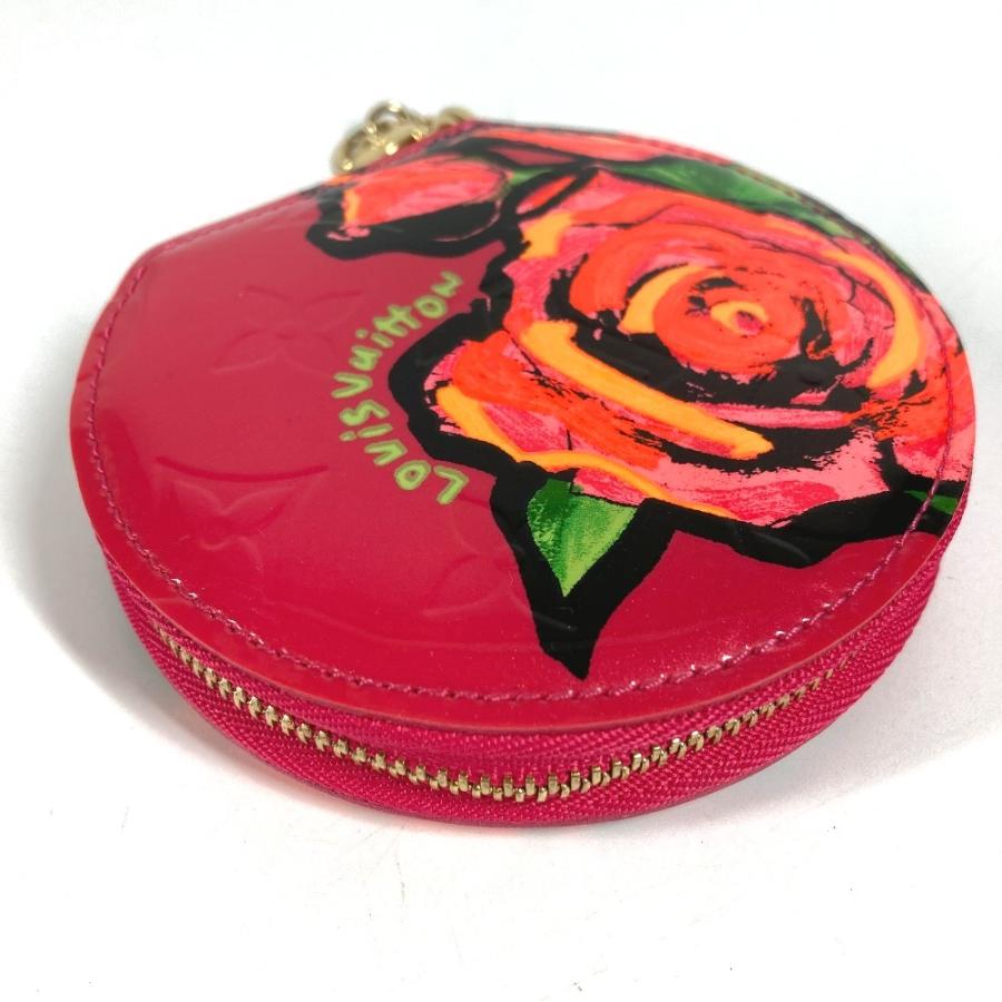 LOUIS VUITTON ルイヴィトン M93690 ポルト モネ シャポー 財布 小銭入れ モノグラムヴェルニ ローズ コインケース ピンク【中古】 | LOUIS VUITTON | 03