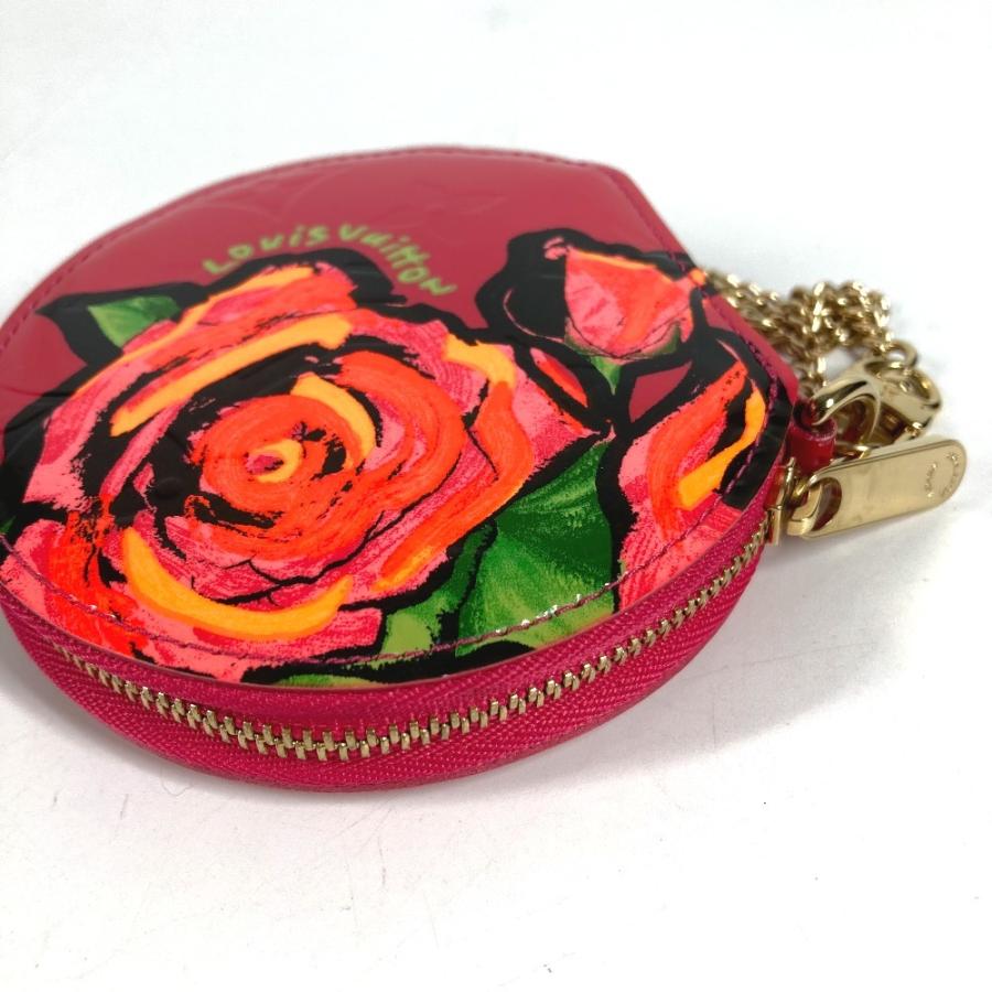 LOUIS VUITTON ルイヴィトン M93690 ポルト モネ シャポー 財布 小銭入れ モノグラムヴェルニ ローズ コインケース ピンク【中古】 | LOUIS VUITTON | 04