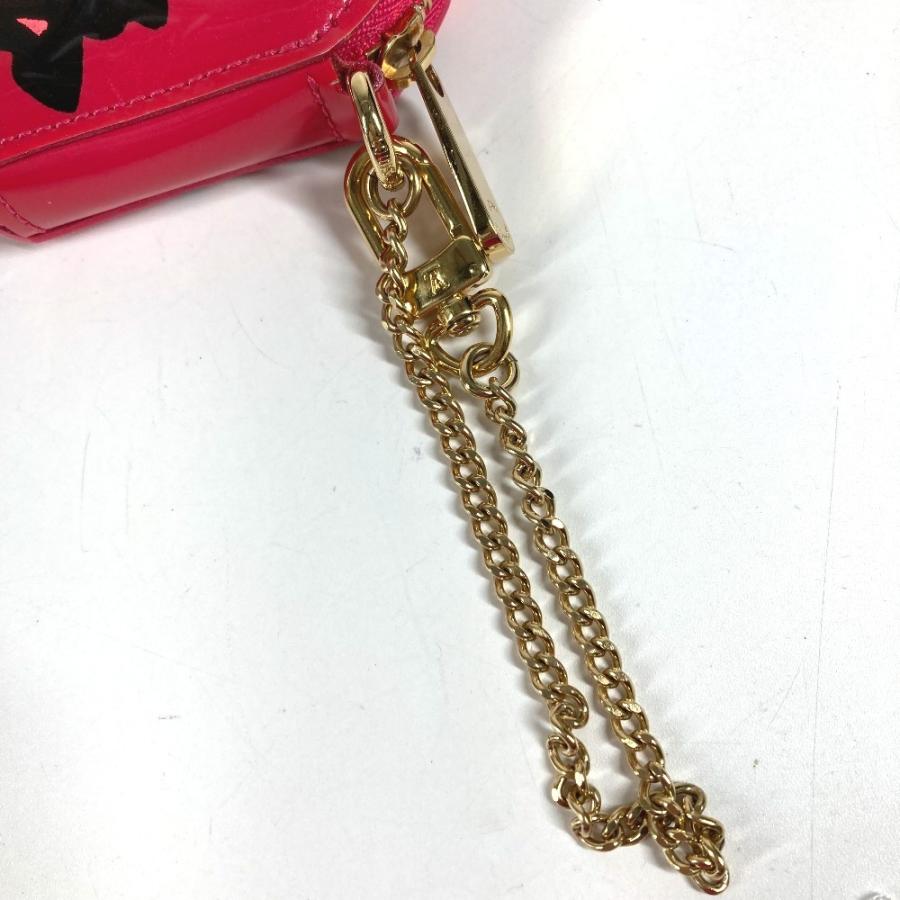 LOUIS VUITTON ルイヴィトン M93690 ポルト モネ シャポー 財布 小銭入れ モノグラムヴェルニ ローズ コインケース ピンク【中古】 | LOUIS VUITTON | 06