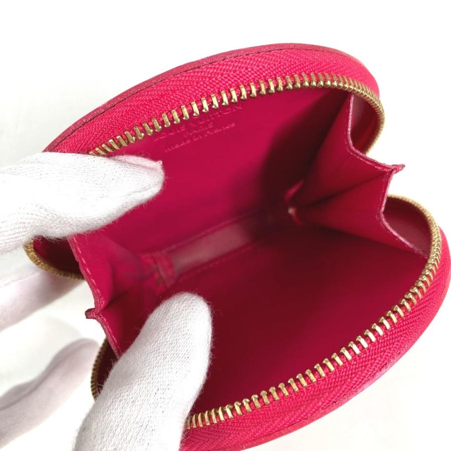 LOUIS VUITTON ルイヴィトン M93690 ポルト モネ シャポー 財布 小銭入れ モノグラムヴェルニ ローズ コインケース ピンク【中古】 | LOUIS VUITTON | 07