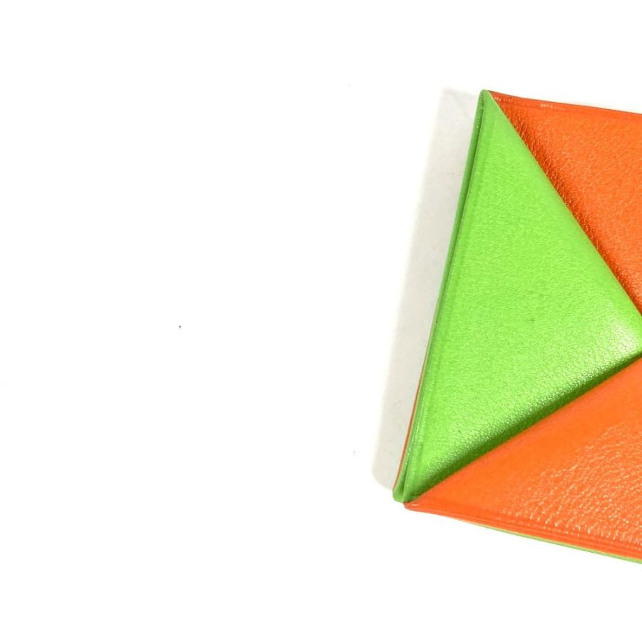 HERMES エルメス ズールー バイカラー スクエア 財布 小銭入れ コインケース グリーン レディース【中古】 | HERMES | 04
