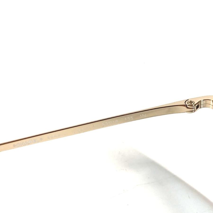 CHANEL シャネル 4249-J CC ココマーク ロゴ めがね メガネ アイウェア 眼鏡 デニム サングラス ブルー ユニセックス【中古】 | CHANEL | 06