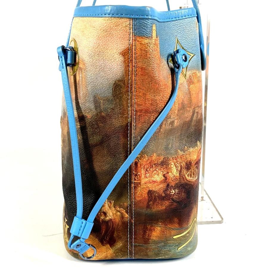 LOUIS VUITTON ルイヴィトン M43318 ネヴァーフルMM トートバッグ 肩掛け マスターズコレクション ショルダーバッグ ブルー. 【中古】 | LOUIS VUITTON | 03