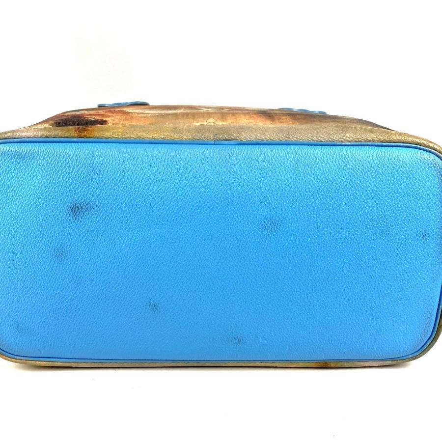 LOUIS VUITTON ルイヴィトン M43318 ネヴァーフルMM トートバッグ 肩掛け マスターズコレクション ショルダーバッグ ブルー. 【中古】 | LOUIS VUITTON | 05