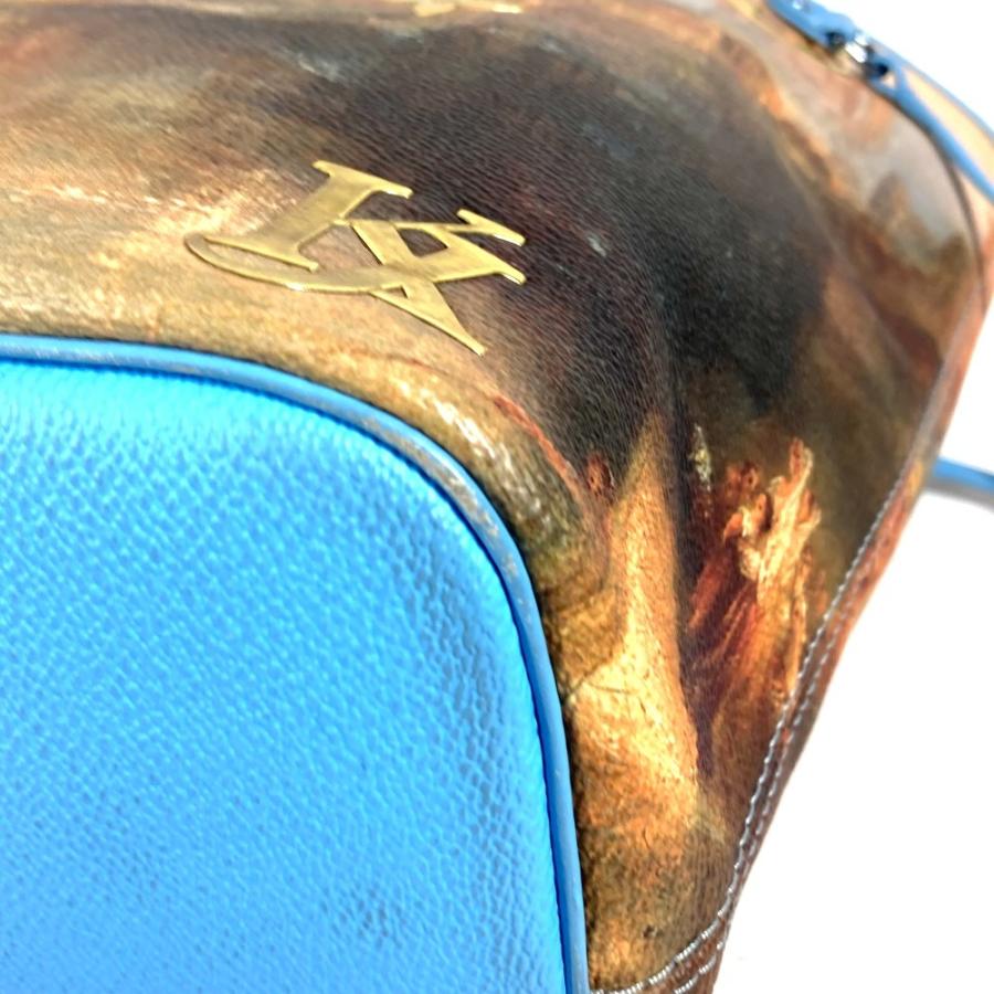 LOUIS VUITTON ルイヴィトン M43318 ネヴァーフルMM トートバッグ 肩掛け マスターズコレクション ショルダーバッグ ブルー. 【中古】 | LOUIS VUITTON | 06