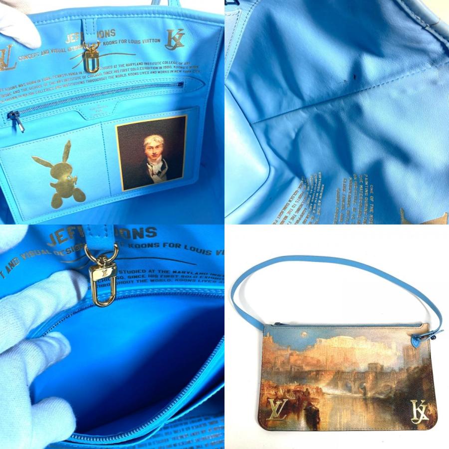 LOUIS VUITTON ルイヴィトン M43318 ネヴァーフルMM トートバッグ 肩掛け マスターズコレクション ショルダーバッグ ブルー. 【中古】 | LOUIS VUITTON | 08