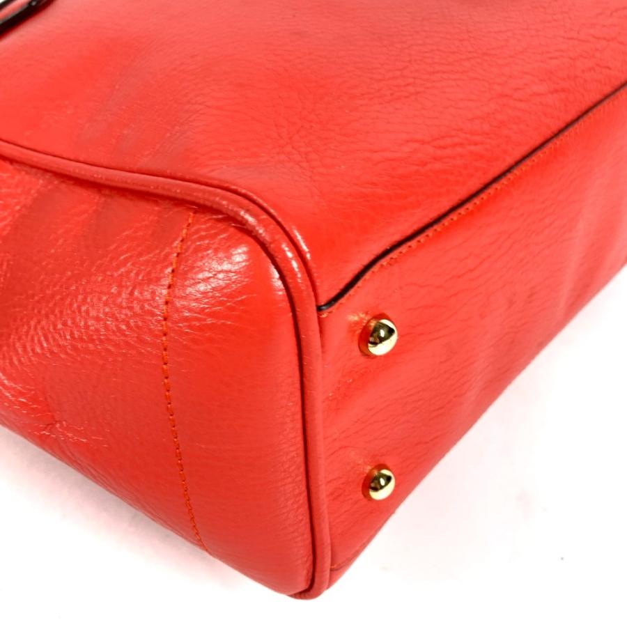 LOEWE ロエベ ロゴ ヘリテージ カバン 肩掛け トートバッグ  ショルダーバッグ オレンジレッド系 ユニセックス【中古】 | LOEWE | 05