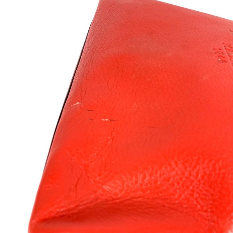 LOEWE ロエベ ロゴ ヘリテージ カバン 肩掛け トートバッグ  ショルダーバッグ オレンジレッド系 ユニセックス【中古】 | LOEWE | 07