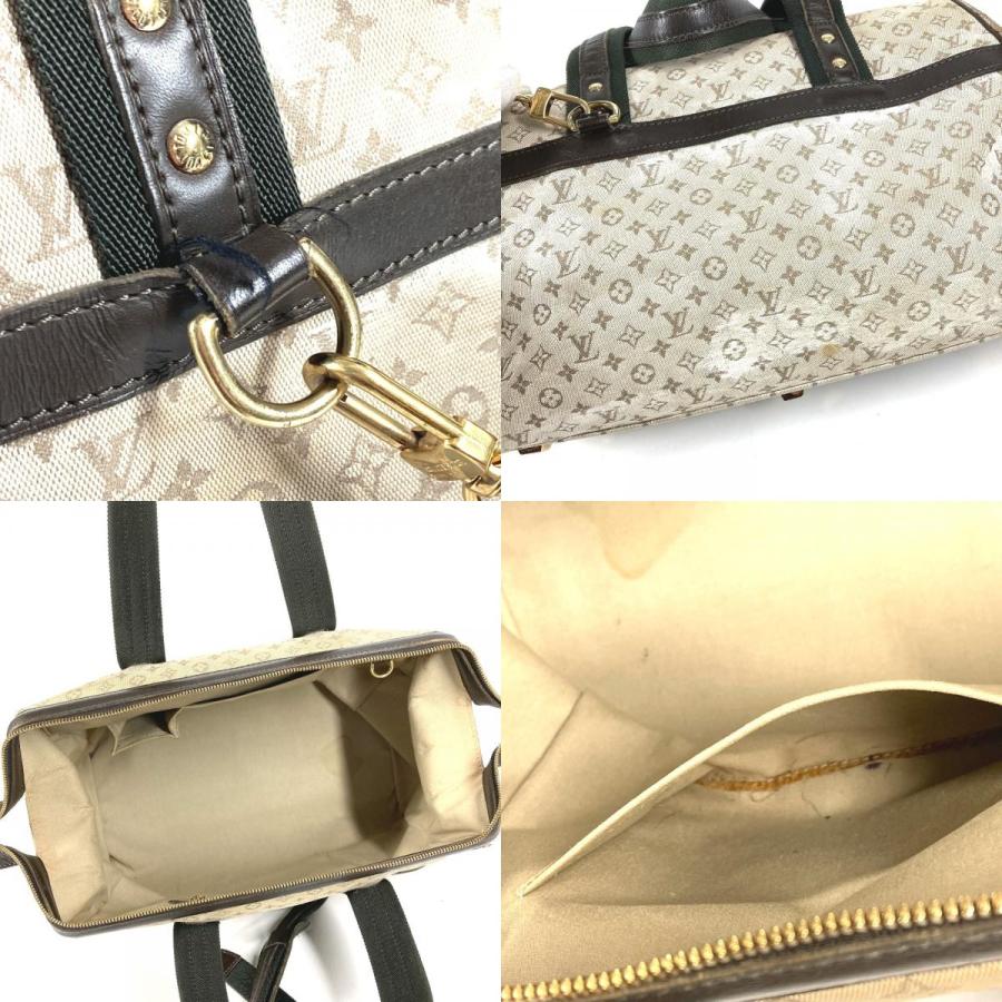 LOUIS VUITTON ルイヴィトン M93210 ジョセフィーヌGM  ミニボストンバッグ モノグラムミニ ハンドバッグ カーキ 【中古】 | LOUIS VUITTON | 08