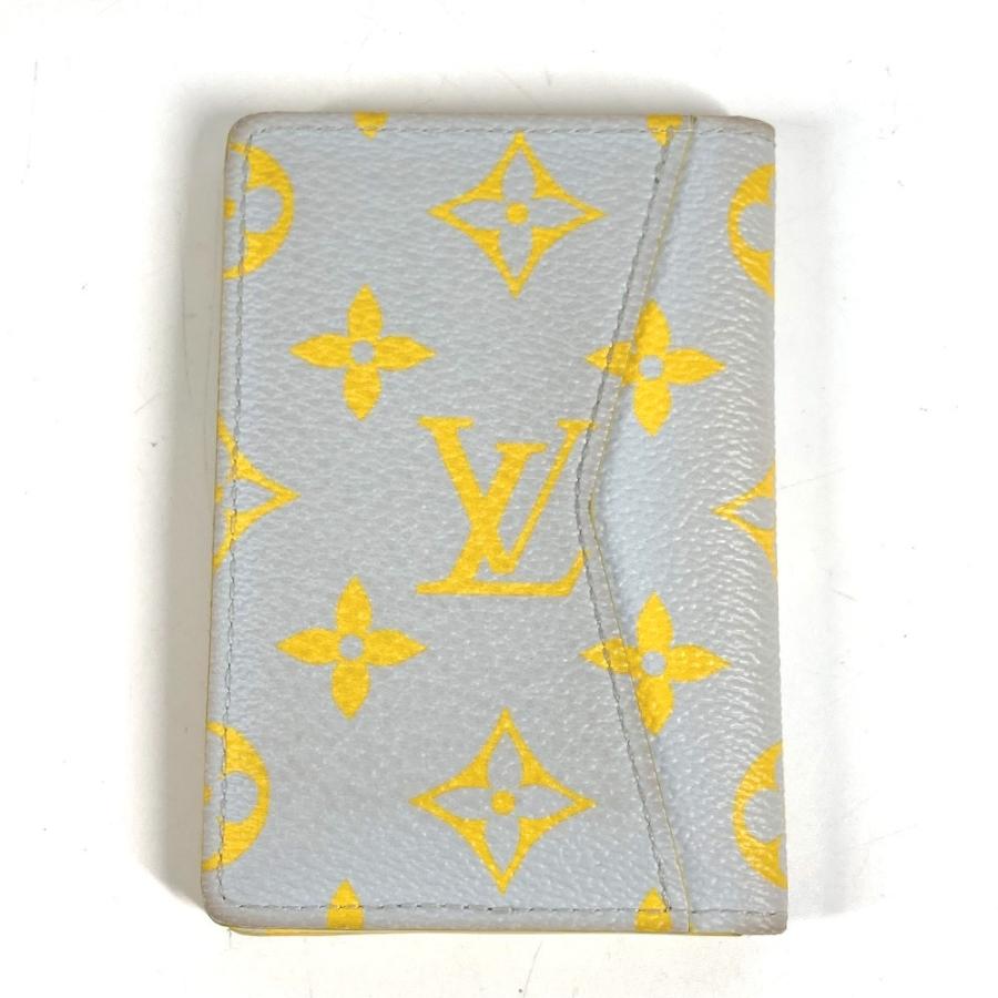LOUIS VUITTON ルイヴィトン M14769 オーガナイザードゥポッシュ 2つ折り パスケース 名刺入れ モノグラム カードケース グレー 【中古】 | LOUIS VUITTON | 01