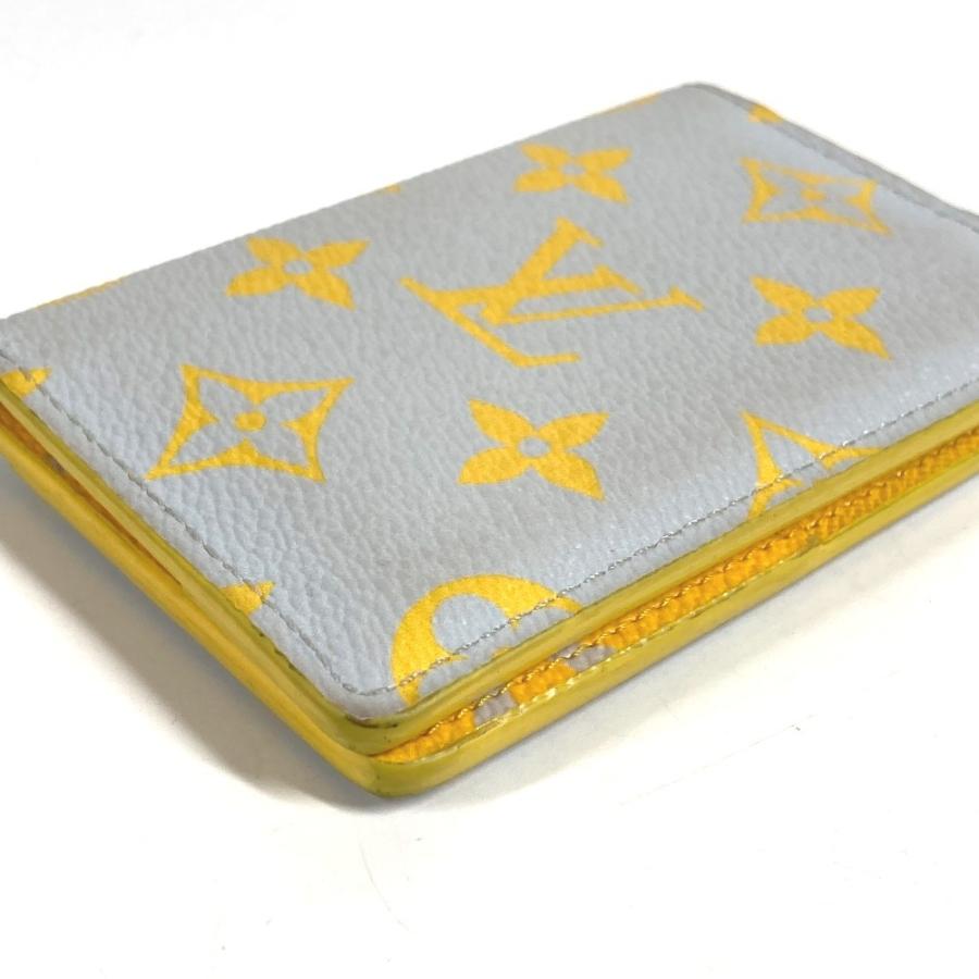 LOUIS VUITTON ルイヴィトン M14769 オーガナイザードゥポッシュ 2つ折り パスケース 名刺入れ モノグラム カードケース グレー 【中古】 | LOUIS VUITTON | 02