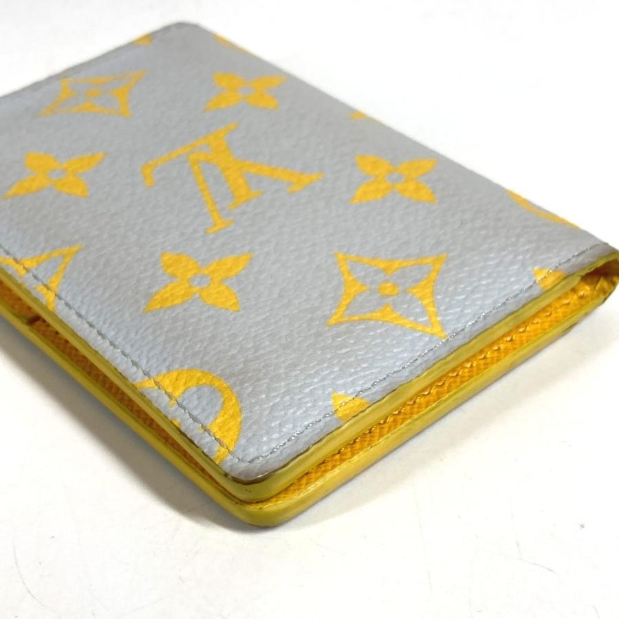 LOUIS VUITTON ルイヴィトン M14769 オーガナイザードゥポッシュ 2つ折り パスケース 名刺入れ モノグラム カードケース グレー 【中古】 | LOUIS VUITTON | 03