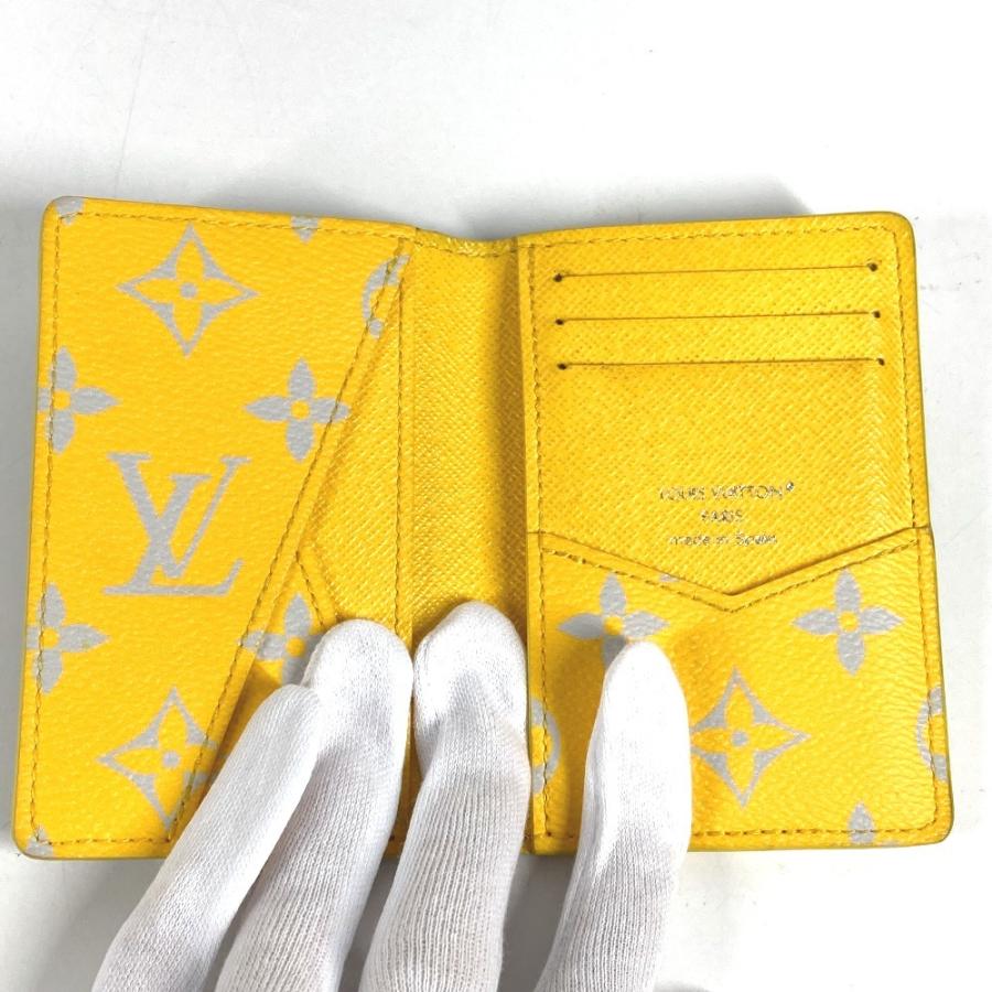 LOUIS VUITTON ルイヴィトン M14769 オーガナイザードゥポッシュ 2つ折り パスケース 名刺入れ モノグラム カードケース グレー 【中古】 | LOUIS VUITTON | 06