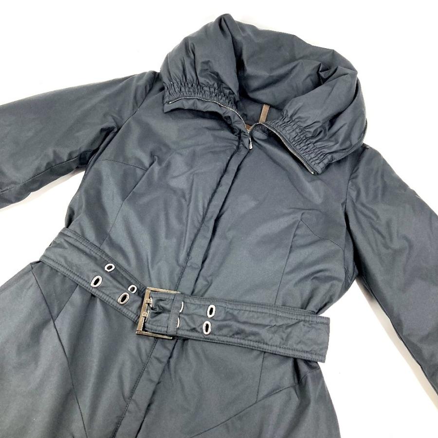 MONCLER モンクレール ロゴ ベルト付き ロング アパレル 長袖 アパレル アウター クラス1 CLASSE 1 ダウンコート レディース【中古】 | MONCLER | 02