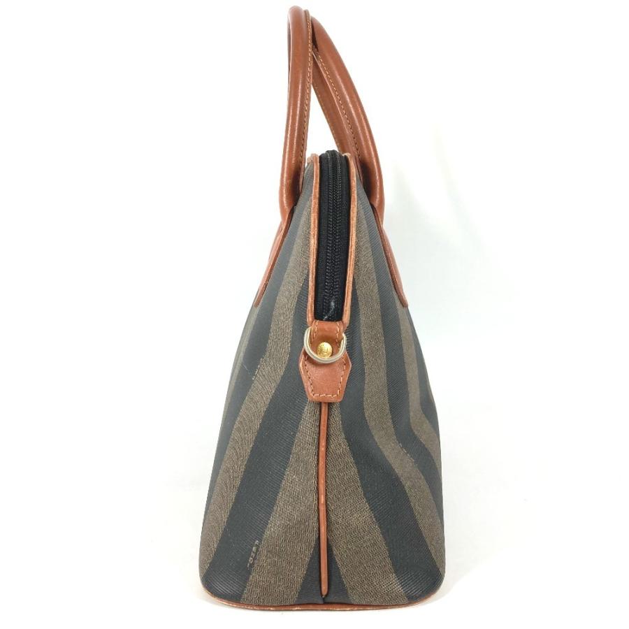 FENDI フェンディ ペカン ロゴ カバン ハンドバッグ ヴィンテージ トートバッグ カーキ レディース【中古】 | FENDI | 02