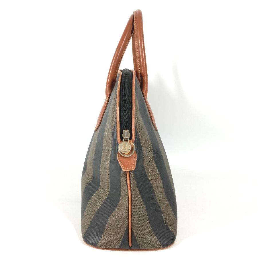 FENDI フェンディ ペカン ロゴ カバン ハンドバッグ ヴィンテージ トートバッグ カーキ レディース【中古】 | FENDI | 03