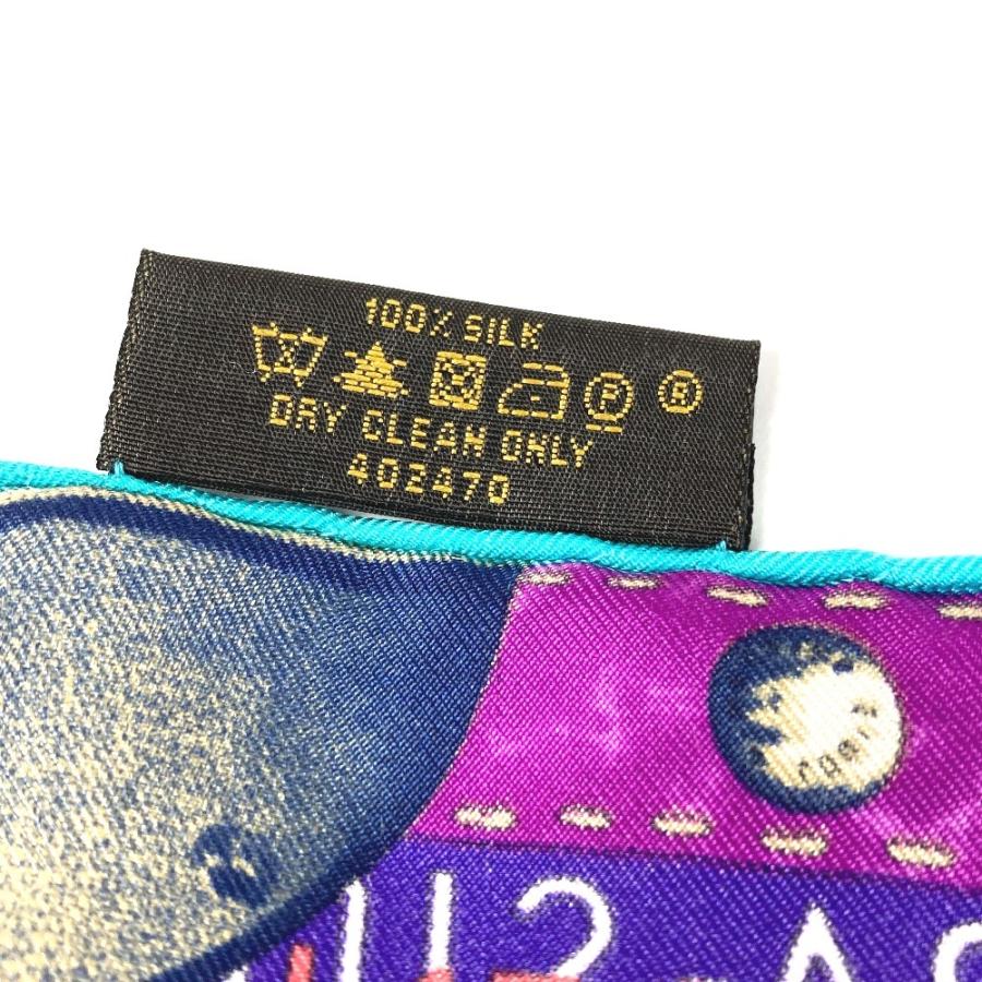 LOUIS VUITTON ルイヴィトン モノグラム 総柄 スカーフ パープル レディース【中古】 | LOUIS VUITTON | 08