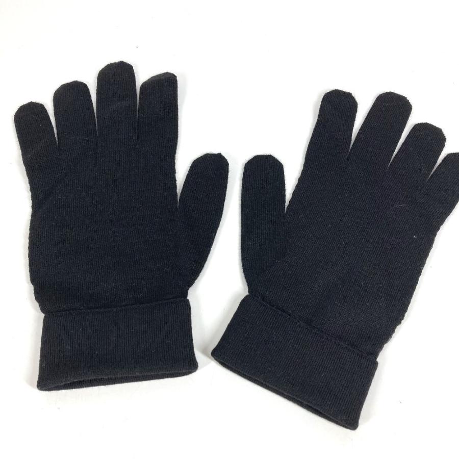 美品 LOUIS VUITTON ルイヴィトン M70006 ゴン プティ ダミエ　グローブ ダミエグラフィット 手袋 ブラック メンズ【中古】 | LOUIS VUITTON | 04