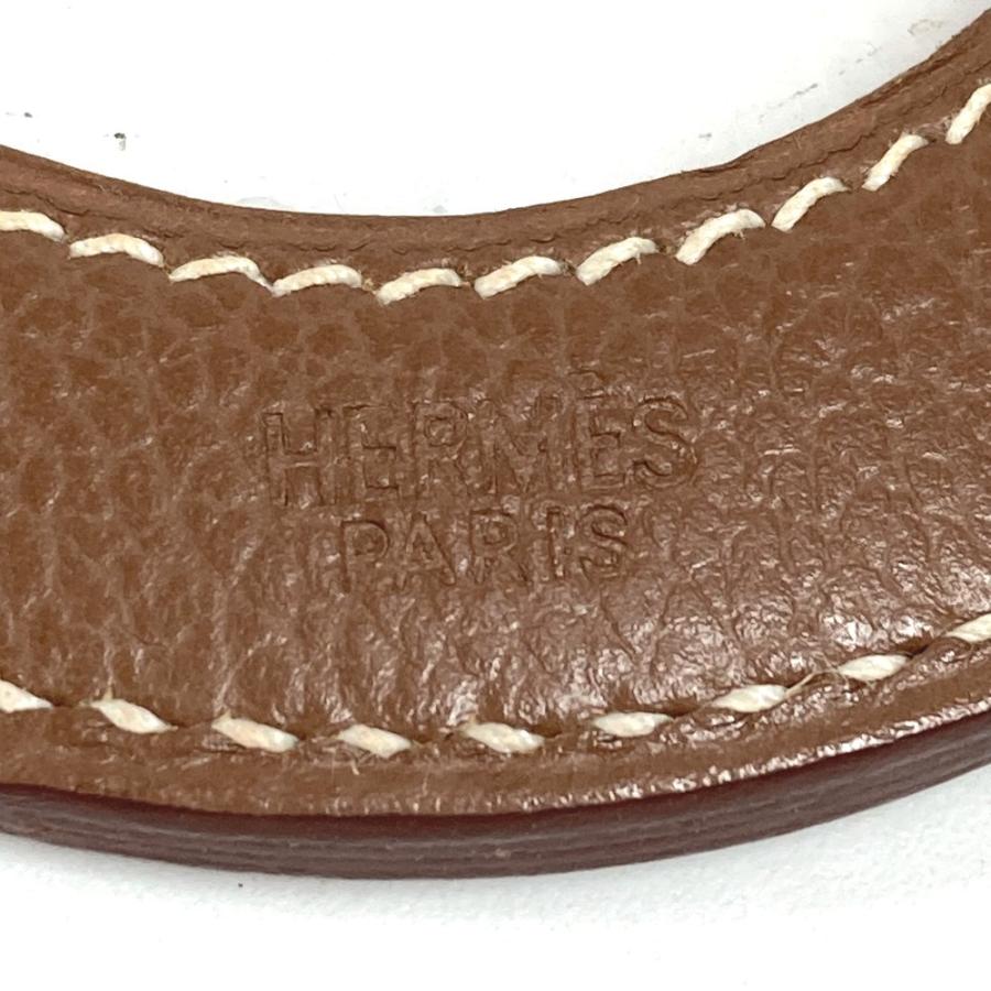 HERMES エルメス ルーペ ネックレス アクセサリー 紐 ネックレス ブラウン ユニセックス【中古】 | HERMES | 04