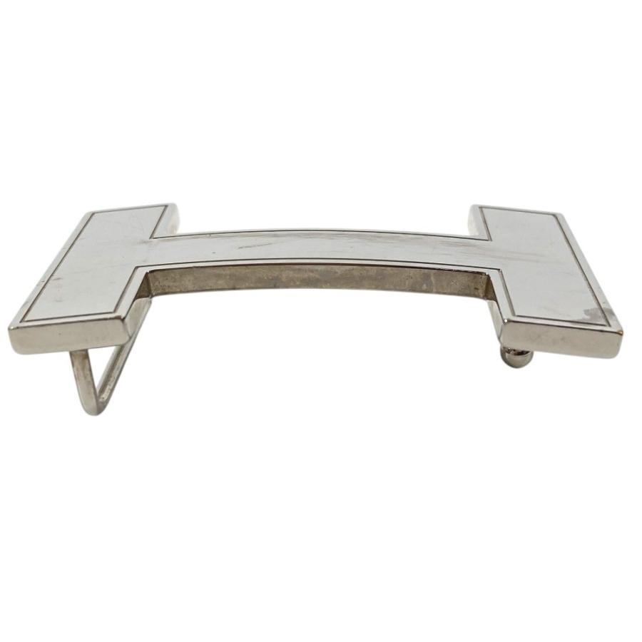 HERMES エルメス Hベルト ロゴ バックルのみ バックル ベルト バックル シルバー ユニセックス【中古】 | HERMES | 05