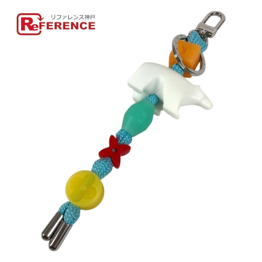 美品 LOUIS VUITTON ルイヴィトン M02290  LVプレイ ポーラベア  カバン バッグチャーム モノグラム キーホルダー ホワイト 【中古】 | LOUIS VUITTON