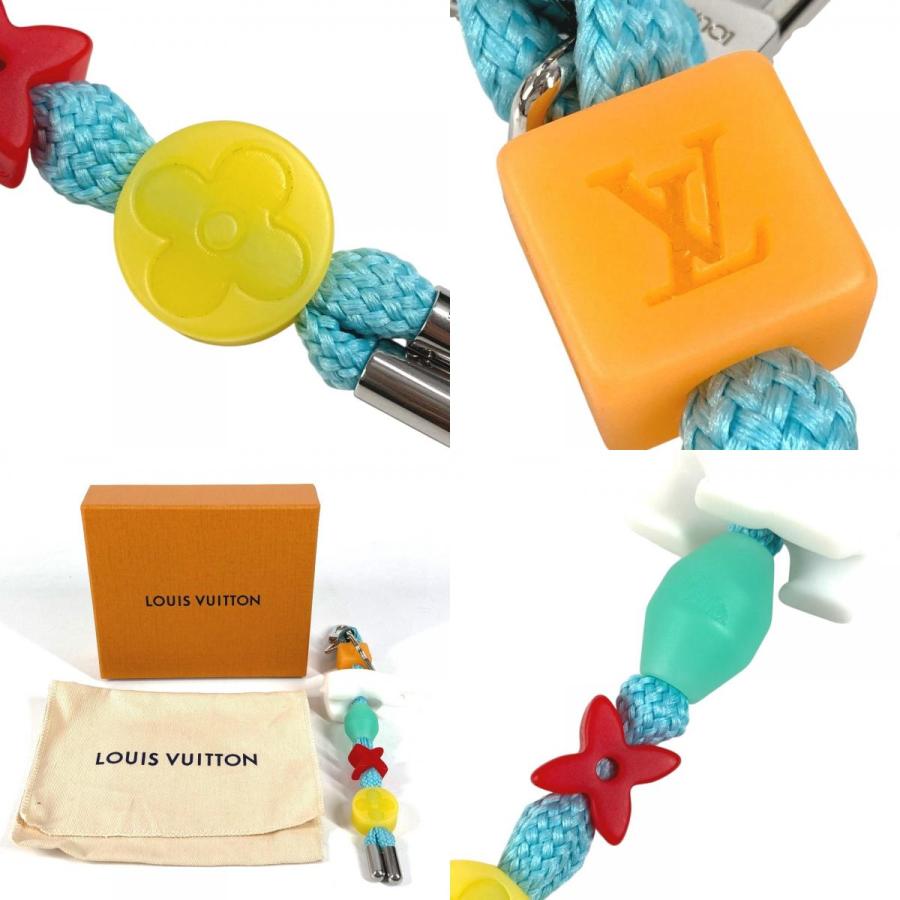 美品 LOUIS VUITTON ルイヴィトン M02290  LVプレイ ポーラベア  カバン バッグチャーム モノグラム キーホルダー ホワイト 【中古】 | LOUIS VUITTON | 09