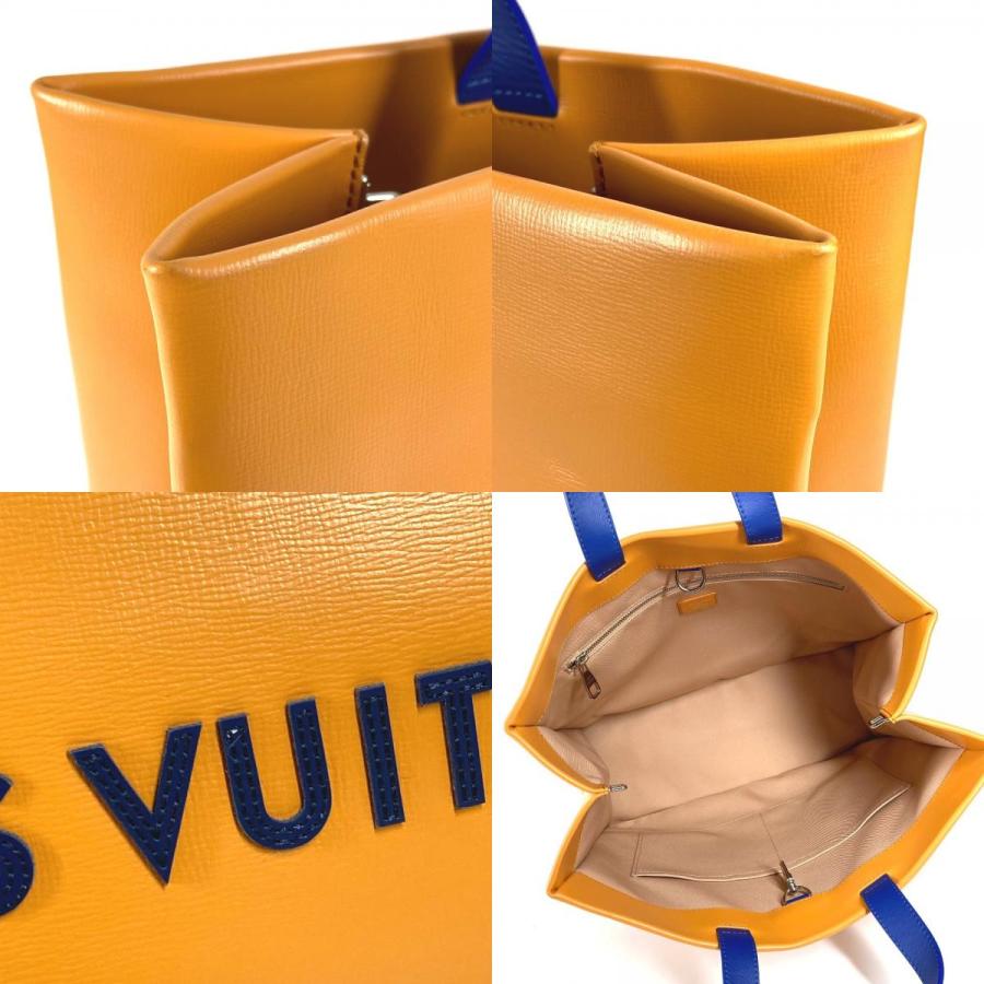美品 LOUIS VUITTON ルイヴィトン  M24457  ショッパートート MM  カバン ショルダーバッグ  トートバッグ オレンジ ユニセックス【中古】 | LOUIS VUITTON | 08