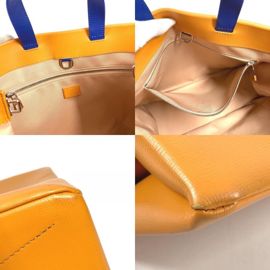 美品 LOUIS VUITTON ルイヴィトン  M24457  ショッパートート MM  カバン ショルダーバッグ  トートバッグ オレンジ ユニセックス【中古】 | LOUIS VUITTON | 09