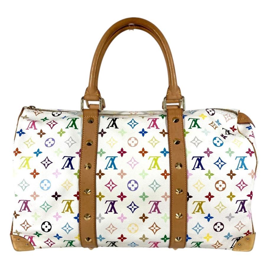 LOUIS VUITTON ルイヴィトン キーポル45 旅行バッグ トラベルバッグ ハンドバッグ モノグラムマルチカラー 村上隆 ボストンバッグ【中古】 | LOUIS VUITTON | 01