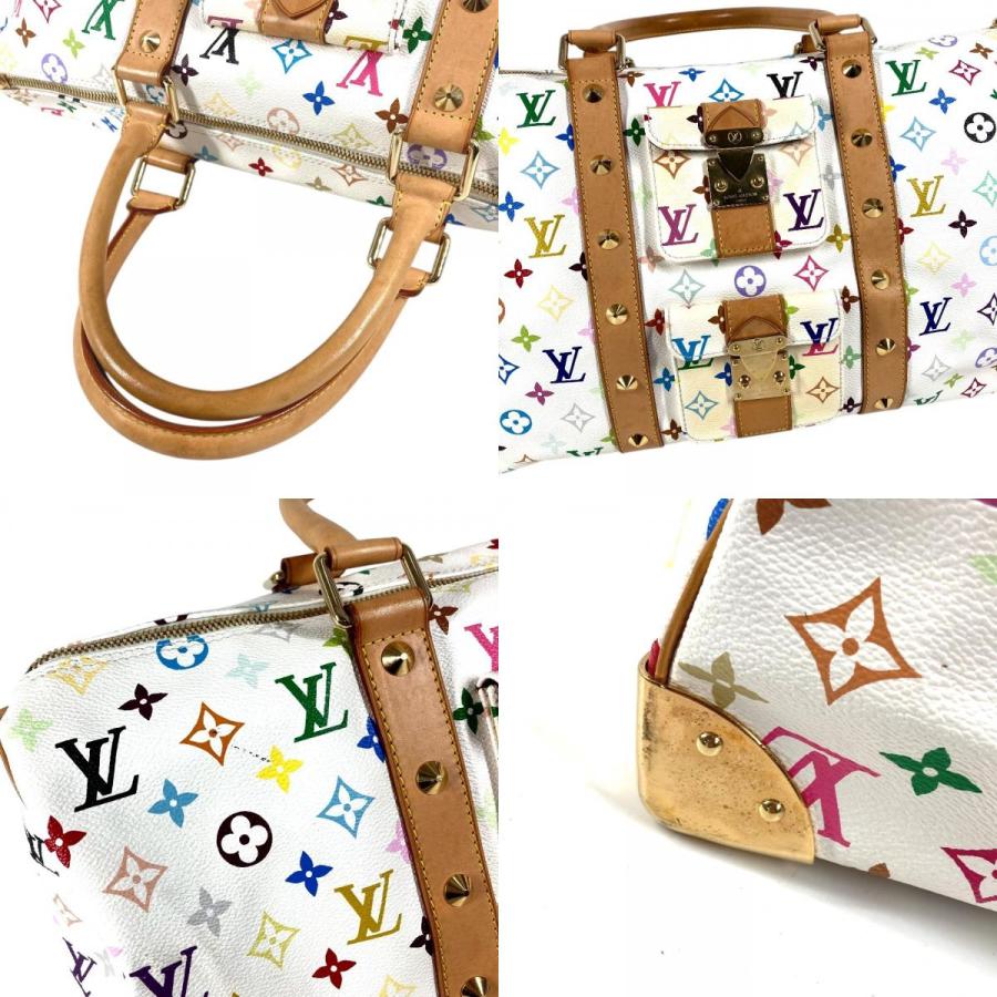 LOUIS VUITTON ルイヴィトン キーポル45 旅行バッグ トラベルバッグ ハンドバッグ モノグラムマルチカラー 村上隆 ボストンバッグ【中古】 | LOUIS VUITTON | 07