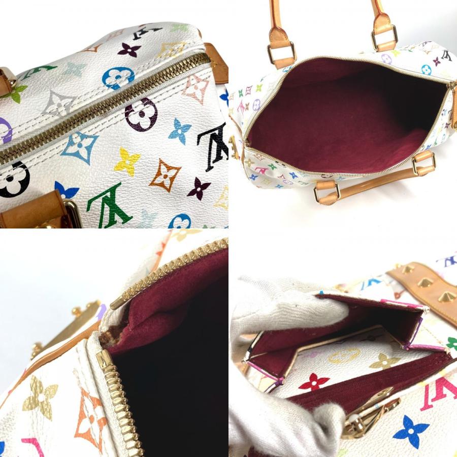 LOUIS VUITTON ルイヴィトン キーポル45 旅行バッグ トラベルバッグ ハンドバッグ モノグラムマルチカラー 村上隆 ボストンバッグ【中古】 | LOUIS VUITTON | 08