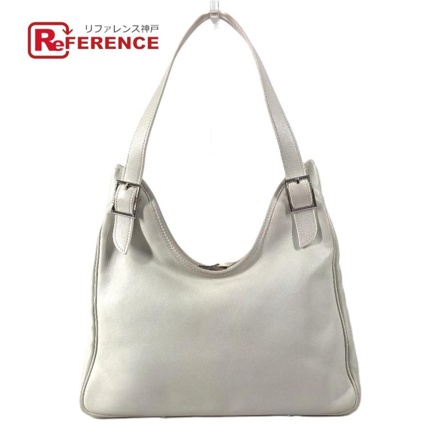 HERMES エルメス マサイPM マサイ PM 肩掛け カバン  ロングストラップ付き ショルダーバッグ ホワイト ユニセックス【中古】 | HERMES