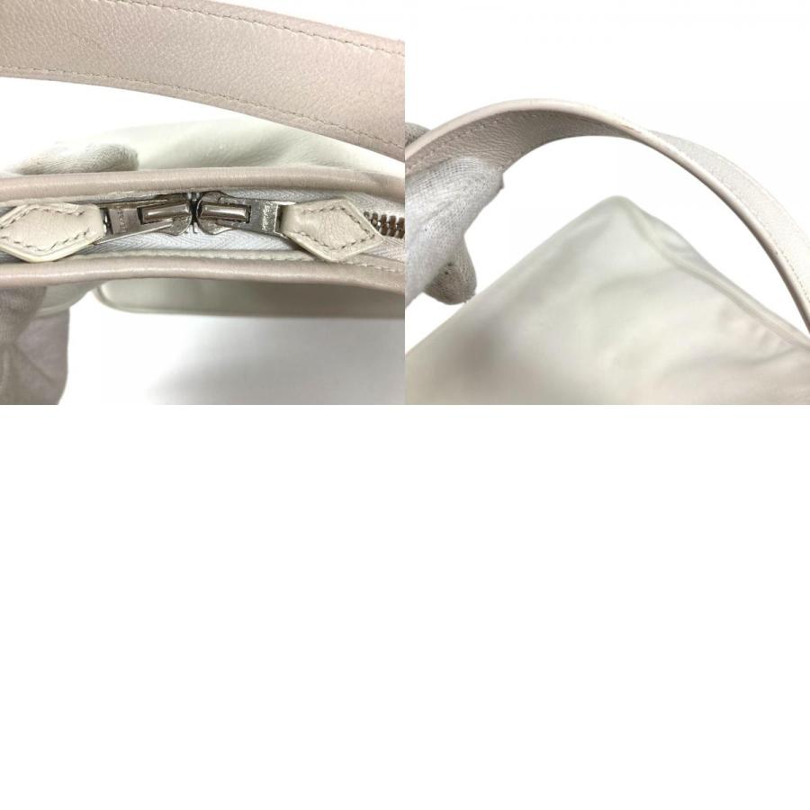 HERMES エルメス マサイPM マサイ PM 肩掛け カバン  ロングストラップ付き ショルダーバッグ ホワイト ユニセックス【中古】 | HERMES | 09