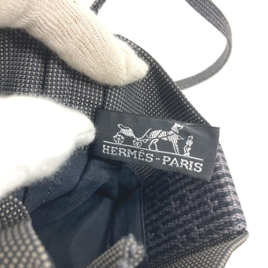 HERMES エルメス ポシェット カバン バッグ 斜め掛け ポシェット エールライン ショルダーバッグ グレー ユニセックス【中古】 | HERMES | 08
