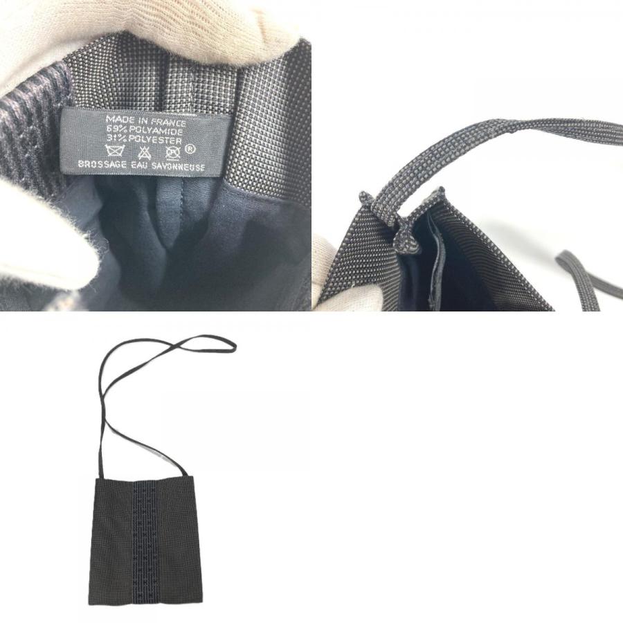 HERMES エルメス ポシェット カバン バッグ 斜め掛け ポシェット エールライン ショルダーバッグ グレー ユニセックス【中古】 | HERMES | 09