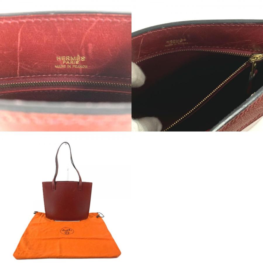 HERMES エルメス フィローPM フィロー PM カバン バッグ 肩掛け トートバッグ ショルダーバッグ ブラウン ユニセックス【中古】 | HERMES | 09