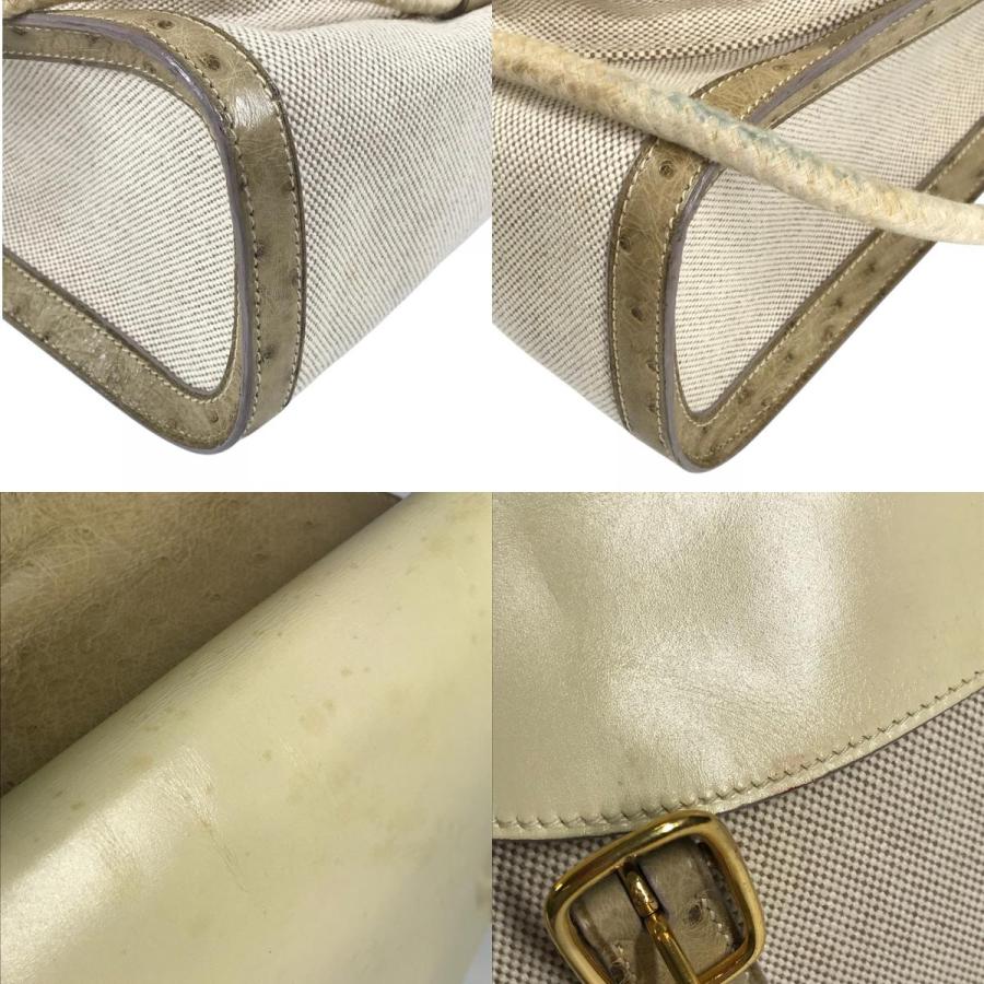 HERMES エルメス マディソン バックパック カバン バックパック ベルト ヴィンテージ リュックサック ベージュ ユニセックス【中古】 | HERMES | 07