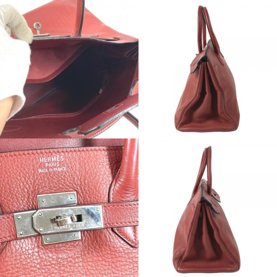 HERMES エルメス バーキン35 バーキン 35 カバン トートバッグ ハンドバッグ ワインレッド系 ユニセックス【中古】 | HERMES | 08