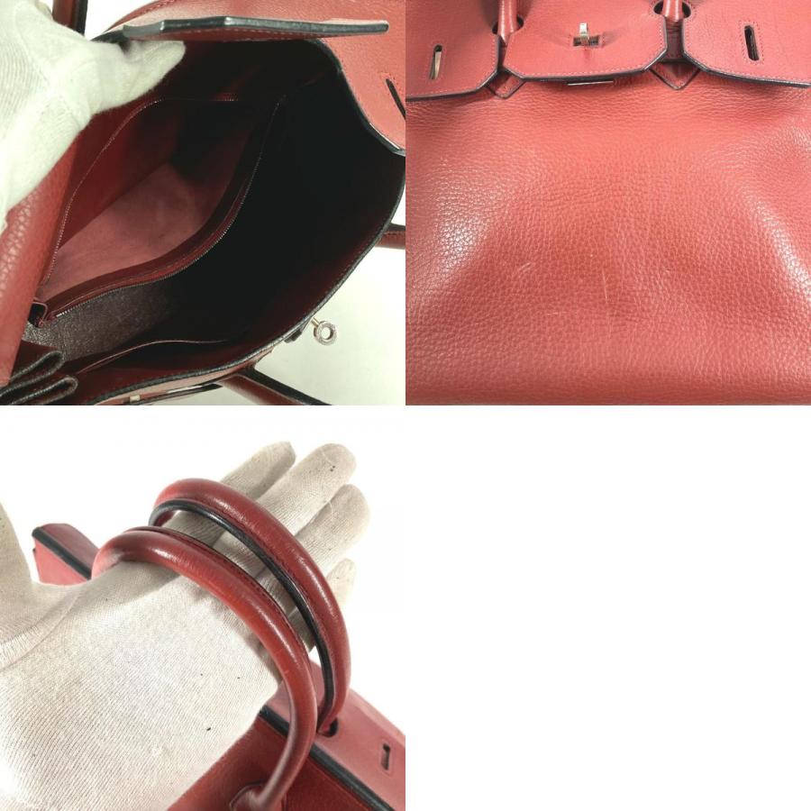 HERMES エルメス バーキン35 バーキン 35 カバン トートバッグ ハンドバッグ ワインレッド系 ユニセックス【中古】 | HERMES | 09
