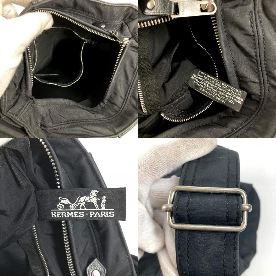 HERMES エルメス アカプルコ バンドリエール PM カバン 斜め掛け ポシェット ショルダーバッグ ブラック ユニセックス【中古】 | HERMES | 08