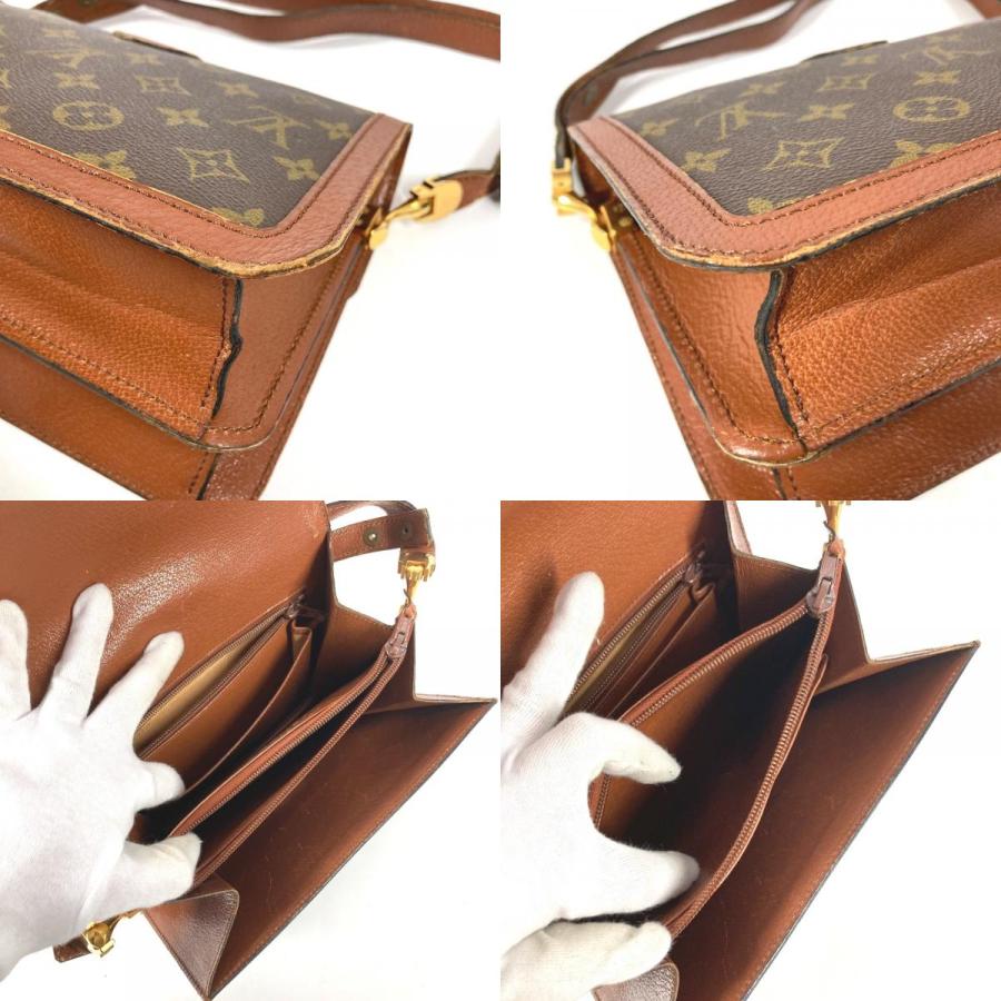 LOUIS VUITTON ルイヴィトン M51414 サックヴァンドーム サックヴァン ドーム 斜め掛け モノグラム ショルダーバッグ ブラウン 【中古】 | LOUIS VUITTON | 07