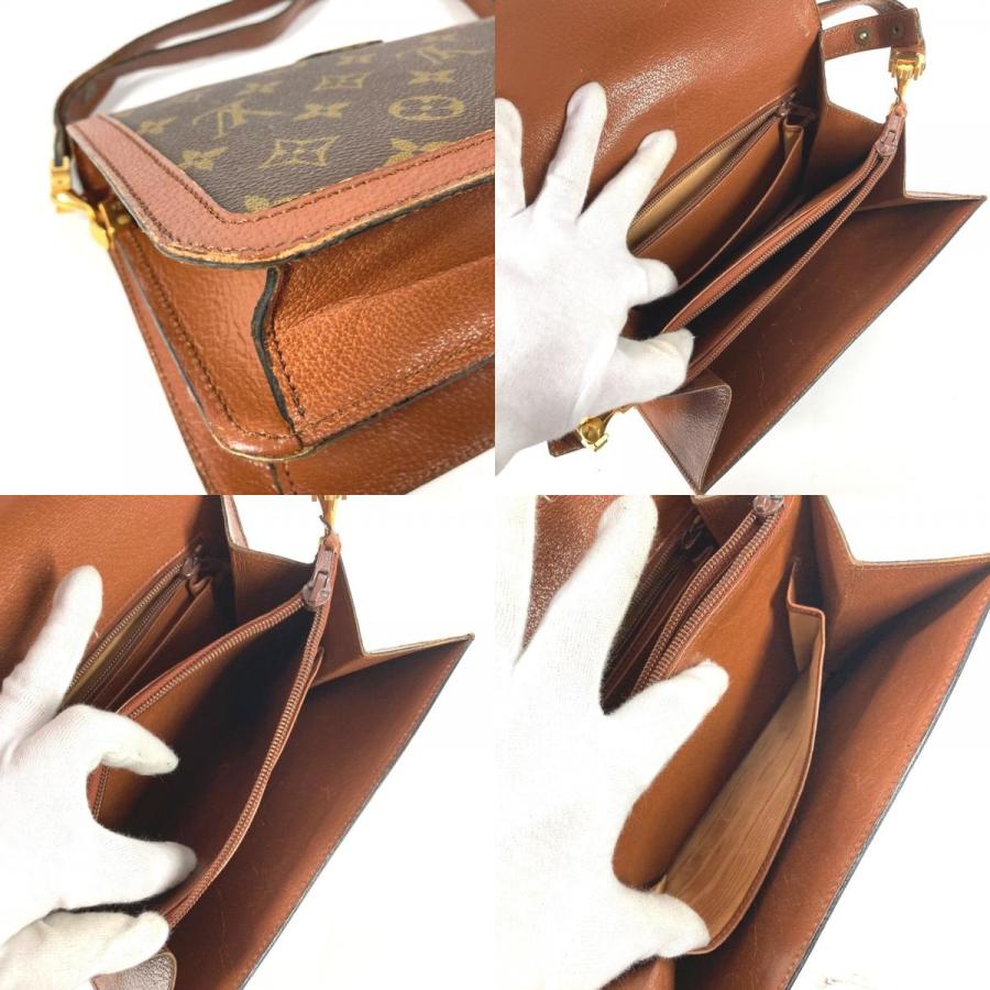 LOUIS VUITTON ルイヴィトン M51414 サックヴァンドーム サックヴァン ドーム 斜め掛け モノグラム ショルダーバッグ ブラウン 【中古】. | LOUIS VUITTON | 07