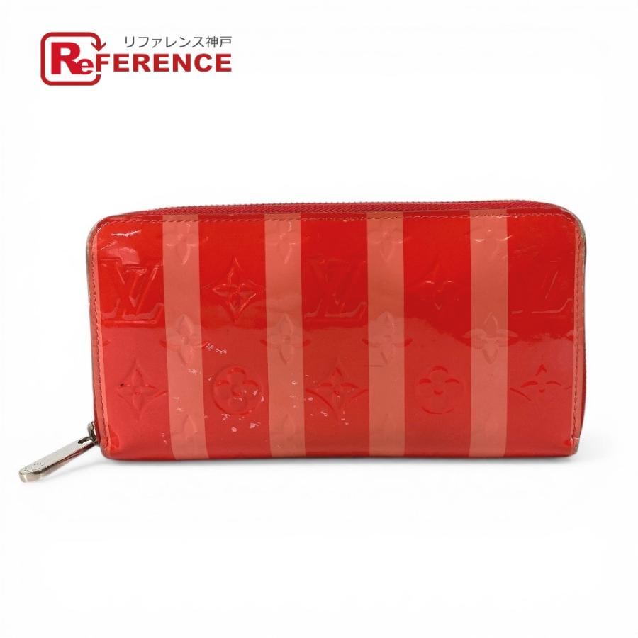 LOUIS VUITTON ルイヴィトン M58036 ジッピーウォレット ロングウォレット モノグラムヴェルニ レイユール  長財布 ポピーペタル【中古】 | LOUIS VUITTON