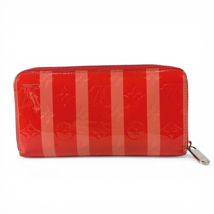 LOUIS VUITTON ルイヴィトン M58036 ジッピーウォレット ロングウォレット モノグラムヴェルニ レイユール  長財布 ポピーペタル【中古】 | LOUIS VUITTON | 01