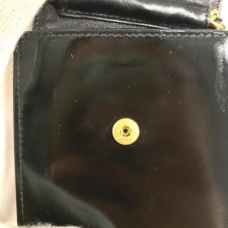 CHANEL シャネル CC ココマーク ロゴ 携帯ポーチ カバン チェーンバッグ 斜め掛け ポシェット ヴィンテージ ショルダーバッグ ブラック ユニセックス【中古】 | CHANEL | 05